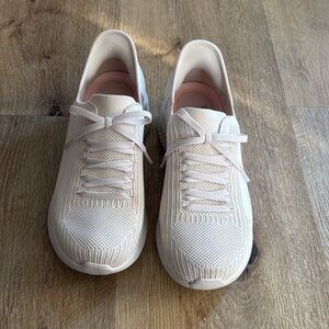 Women's Cream Sketchers Sneakers